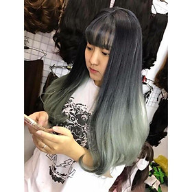 Tóc giả omber cao cấp- tặng lứoi chùm tóc- hình thật