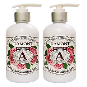 Combo 2 Sữa dưỡng thể Rose 250ml - L'amont En Provence