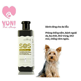 Sữa Tắm Cho Chó Mèo SOS 530ml