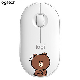 Chuột Bluetooth Không Dây Logitech Pebble Kìểu Dáng LINE FRIENDS - Thỏ Kenny