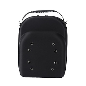 Portable Hat Cap Travel Case Hard Sheel Carrier Protective Hat Display Holder Storage Bag Peaked Hat Storage Box Handbag for Household Trip