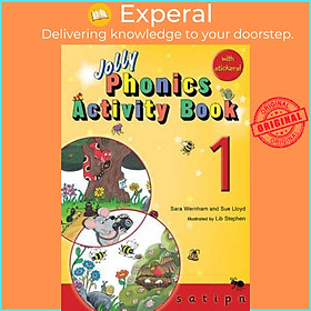 Sách - Jolly Phonics Activity Book 1 : in Precursive Letters (British English ed by Sara Wernham (UK edition, paperback)