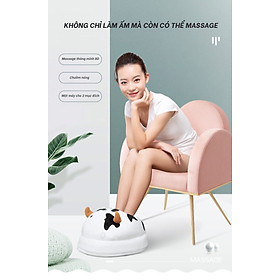 Mua Máy Massage Chân Sưởi Ấm Bằng Tia Hồng Ngoại-Hình Thú Đáng Yêu  Cắm Điện Dùng Trực Tiếp