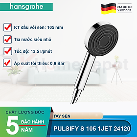 Tay sen HANSGROHE Pulsify S 105 1jet 24120