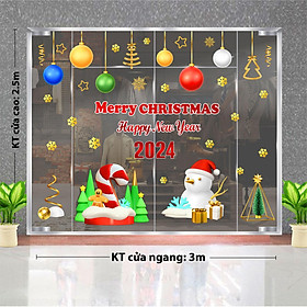 Mua Decal trang trí NOEL 2024 combo số 87