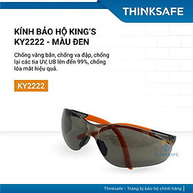 Mua Kính bảo hộ King s Thinksafe  kính trắng chống bụi đi đường  che mặt đa năng  chống tia uv  nhập khẩu chính hãng KY2222