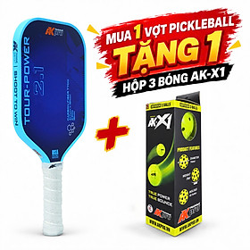 Vợt Pickleball TOUR-POWER 2.1 - Carbon T700