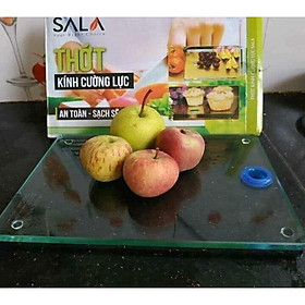 Mua Thớt Kính Cường Lực Sala Chống Rơi Vỡ Hàng Loại 1  thớt chặt xương cường lực cao cấp 33x23