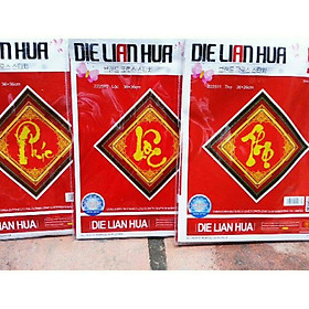 Mua Tranh thêu chữ thập PHÚC LỘC THỌ  (222509_222510_222511)36×36cm×3.
