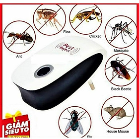 Mua MÁY ĐUỔI MUỖI CHUỘT VÀ CÁC LOẠI CÔN TRÙNG BẰNG SÓNG SIÊU ÂM THÔNG MINH LOẠI TỐT