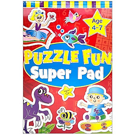 Puzzle Fun Super Pad Age 4-7 Years