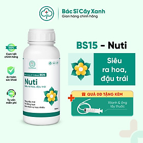 Mua Phân bón vi lượng kích hoa nở đồng đều hàng loạt  đậu trái cao BS15 Nuti 500ml NSX Bacsicayxanh