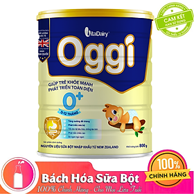 Sữa Oggi 0+ 800g - Giúp trẻ khoẻ mạnh phát triển toàn diện