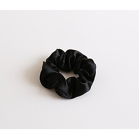 Scrunchies dây cột tóc lụa đơn sắc