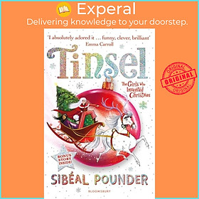 Sách - Tinsel - The Girls Who Invented Christmas by Sibeal Pounder (UK edition, paperback)