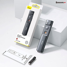 Mua Bút Laser trình chiếu Baseus Orange Dot Wireless Presenter cho Laptop/ Macbook - hàng chính hãng Baseus