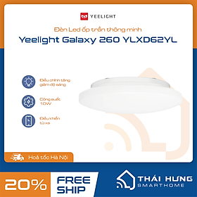 Mua ĐÈN LED ỐP TRẦN THÔNG MINH XIAOMI YEELIGHT GALAXY 260MM – YLXD62YI - NEW 2020 - HÀNG CHÍNH HÃNG