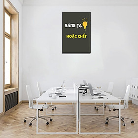 Mua - Tranh động lực treo tường - tranh văn phòng - tranh gỗ MDF