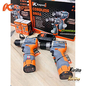 Mua Máy Khoan Pin KAPUSI 16.8V – Đầu Kẹp Autolock 10mm/13mm – Khoan Búa  Bắt Vít