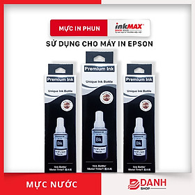 Bộ 6 màu - Mực nước inkMAX dùng cho máy in Epson T664 L300 L310 L350 L360