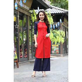 Áo Dài Cách Tân Nữ Họa Tiết-Thời Trang Cao Cấp