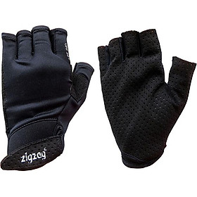 Găng tay thể thao chống nắng UPF50+ đen Zigzag GLV00405