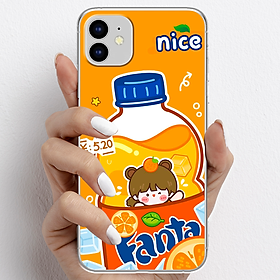 Ốp lưng cho iPhone 11 nhựa TPU mẫu Nước cam