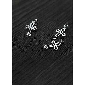 Combo 3 cái charm bạc thánh giá mặt treo - Ngọc Quý Gemstones