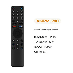 XMRM-010 Điều khiển từ xa giọng nói cho Xiaomi Mi TV 4A TV thông minh Android Bluetooth L65M5-5ASP L32M5-5ASP L43M5-5ASP L55MS-5ASP màu: XMRM-010