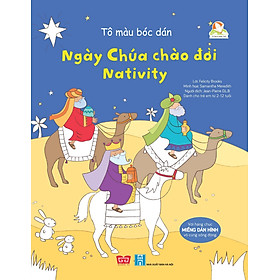 Tô Màu Bóc Dán - Ngày Chúa Chào Đời - Nativity