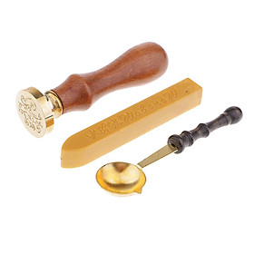 Love Alphabet Seal Sealing Wax Set Stick Stamp Spoon For Wedding Letters