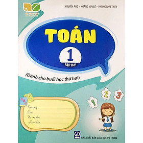Sách - Toán 1 (Dành cho buổi học thứ hai) - Kết Nối Tri Thức - GD