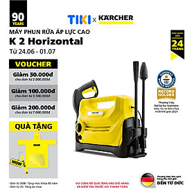 Máy Phun Rửa Áp Lực Cao Karcher K2 Horizontal