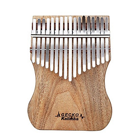 Đàn Kalimba Gecko 17 Phím K17CAP (Gỗ Long Não Mbira Thumb Finger Piano 17 Keys) Kèm Móng Gảy DreamMaker