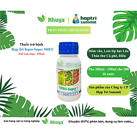 Thuốc trừ bệnh Hợp Trí Tepro Super 300SC 250ml Thán Thư, Lem Lép Hạt