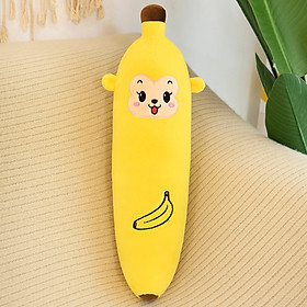 Gấu Bông Trái Chuối Mặt Khỉ G63 (Tặng 1 Móc Khóa Dây Da Pu Đính Đá Lấp Lánh Màu Ngẫu Nhiên)