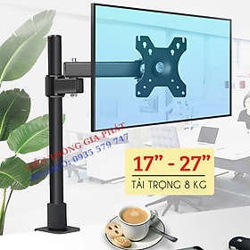 Mua Giá treo màn hình 17 - 27inch xoay 360 độ - Chân đứng - Tay dài 23 kẹp thành bàn