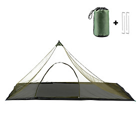 Lều cắm trại có túi đựng, chống nước, để đi dã ngoại, cắm trại, câu cá-Màu xanh lá