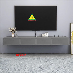 Mua Kệ tivi treo tường bằng gỗ MDF tối ưu hóa không gian  kệ trang trí tivi KTV302