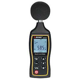 Máy Đo Âm Thanh Màn Hình LCD SNDWAY - Đen (30-130dB)