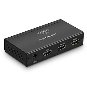 Mua Ugreen UG2740140201TK U 1 in 2 out 1080p FULL HD Màu Đen Bộ chia HDMI 1 ra 2 chuẩn cắm EU 40201us - HÀNG CHÍNH HÃNG