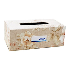 Mua Hộp đựng giấy ăn  khăn giấy chữ nhật cỡ lớn cao cấp papersilk (Màu ngẫu nhiên)