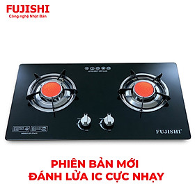 Mua Bếp gas âm hồng ngoại Fujishi FJ-8010IC - Đánh lửa IC cực nhạy - Lửa xanh tiết kiệm gas - Hàng chính hãng