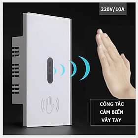 Mua Công Tắc Cảm Ứng Tiệm Cận Hồng Ngoại 220V/10A vẫy tay bật/ tắt đèn