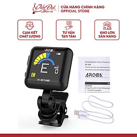 Mua Tuner/ Máy Lên Dây Aroma AT-102  Kèm Dây Cáp Sạc USB  Màn Hình Màu Dành Cho Chromatic  Guitar Bass Ukulele