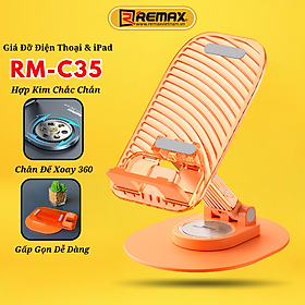 Mua Giá đỡ điện thoải  máy tính bảng chân đế hợp kim chắc chắn Remax RM C35 - Hàng Chính Hãng