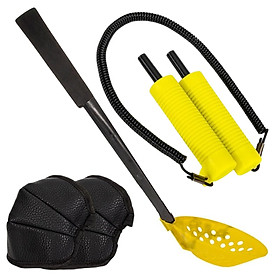 Portable Retractable Ice Pick Threaded Handle Non Slip for Outdoor