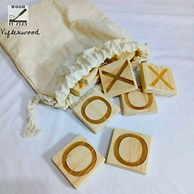 TIC-TAC-TOE_Caro kiểu Mỹ-viflex wood