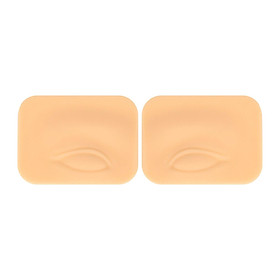 1 Pair Tattoo Practice Skin for Eyebrows Makeup Training Practice Board