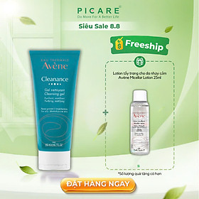 Gel Rửa Mặt Cho Da Nhờn Mụn Avène Cleanance Cleansing Gel (200ml)